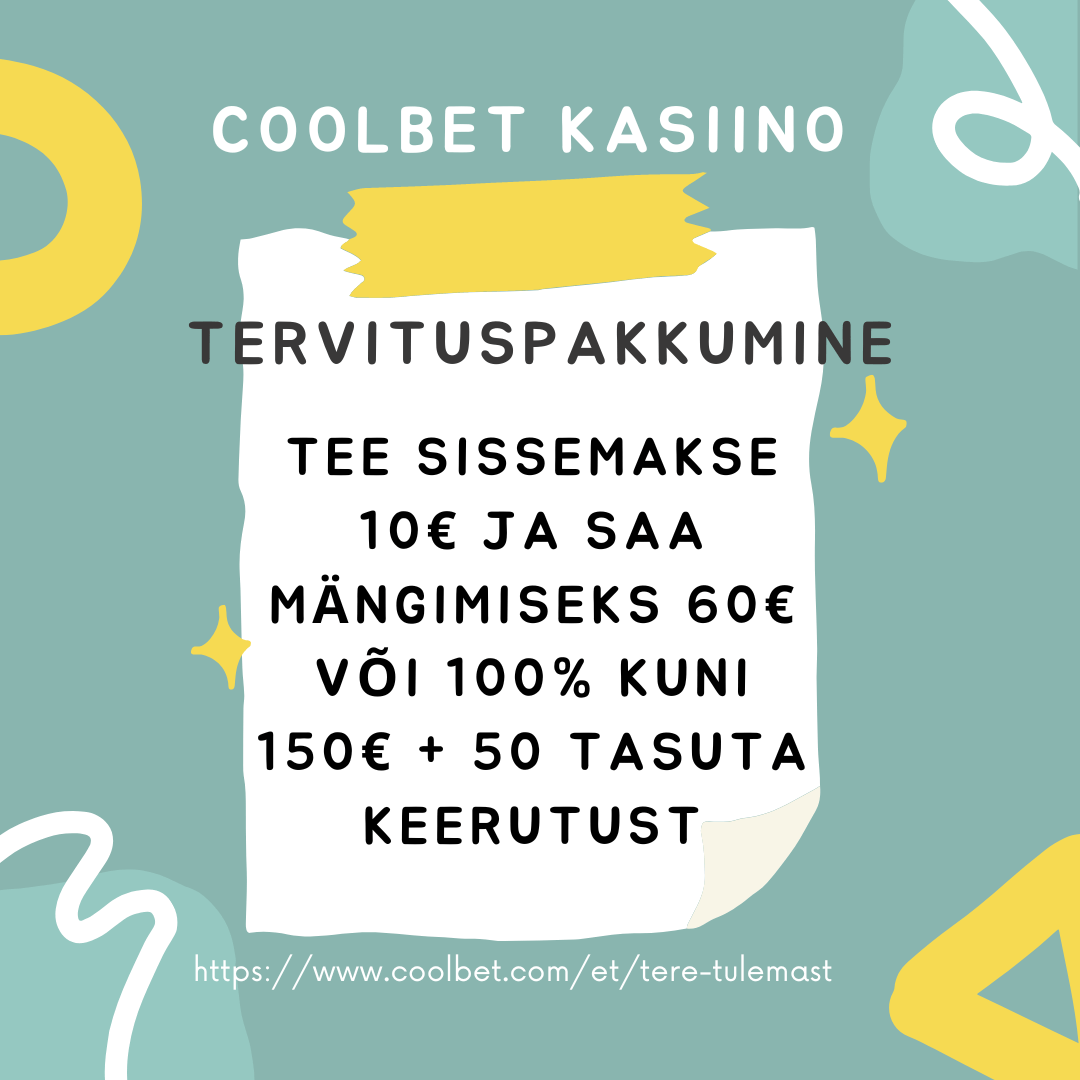 Coolbet kasiino boonused